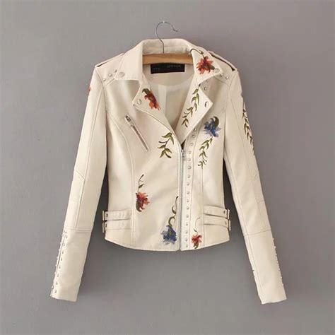 Veste faux cuir femme